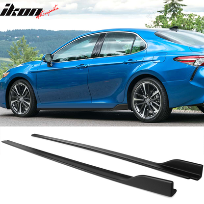 2018-2024 Toyota Camry IKON Matte Side Skirts & Rocker Panel