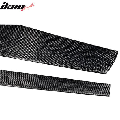 2005-2010 Scion TC 77.5 Inch Side Skirts Extension Carbon Fiber Pair