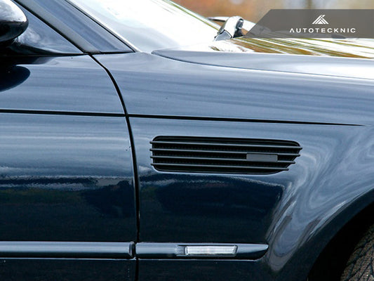 AutoTecknic Replacement Stealth Black Fender Gills - E46 M3