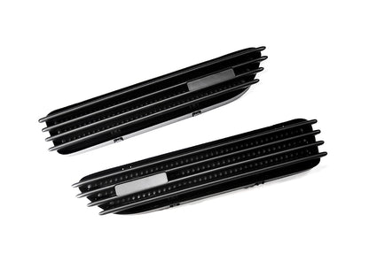 AutoTecknic Replacement Stealth Black Fender Gills - BMW E46 M3
