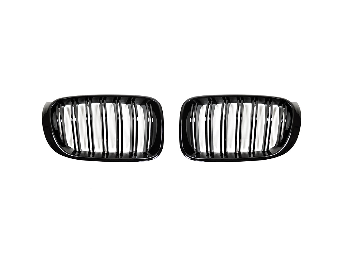 AutoTecknic Glazing Black Front Grille Set - BMW F25 X3 LCI | F26 X4 LCI