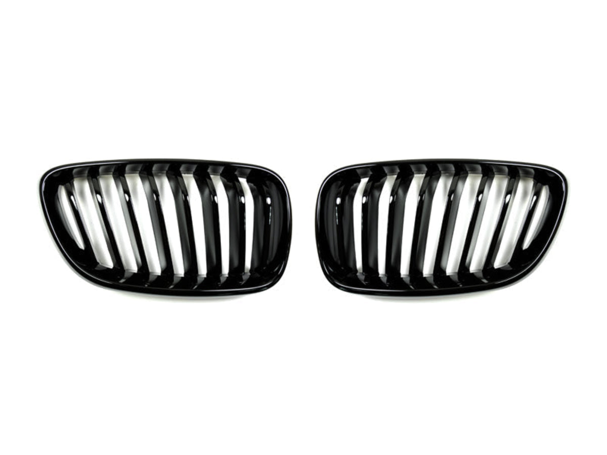 AutoTecknic Glazing Black Front Grille Set - F22 2-Series