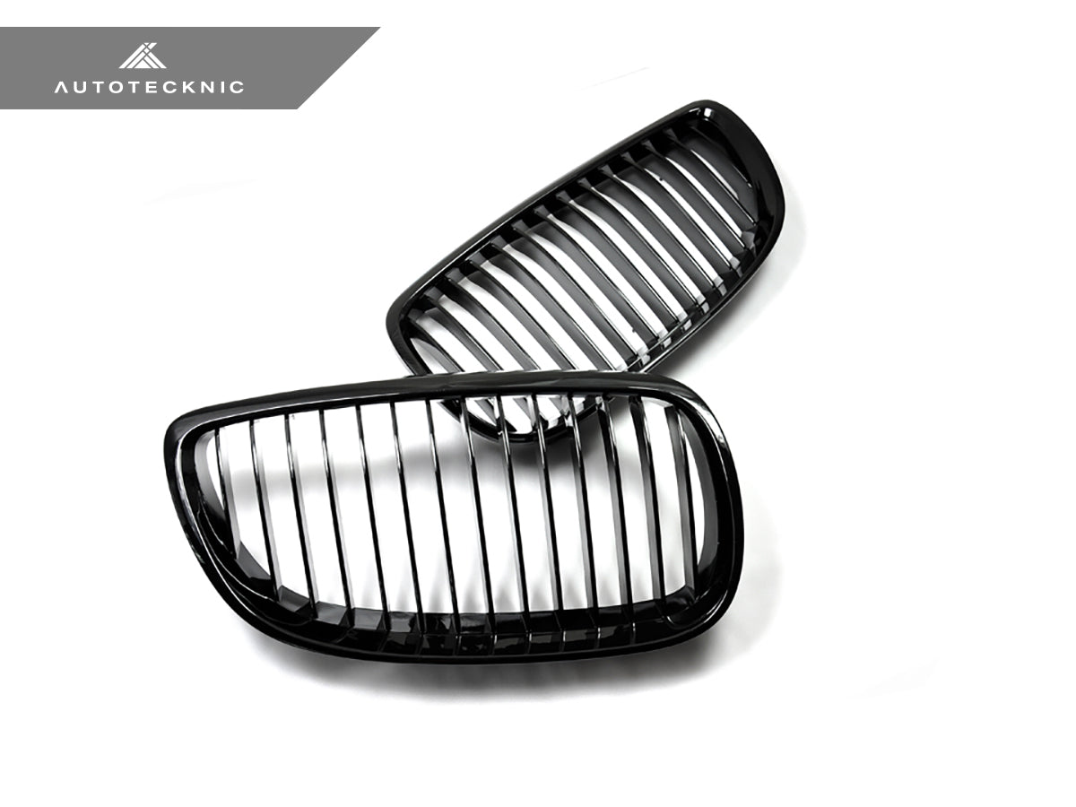 AutoTecknic Glazing Black Front Grille Set - E92/ E93 3-Series Pre-LCI (Including E9X M3)