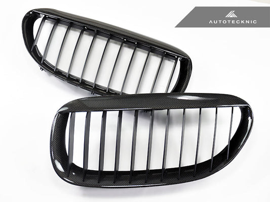 AutoTecknic Carbon Fiber Front Grille Set - E63/ E64 6-Series & M6