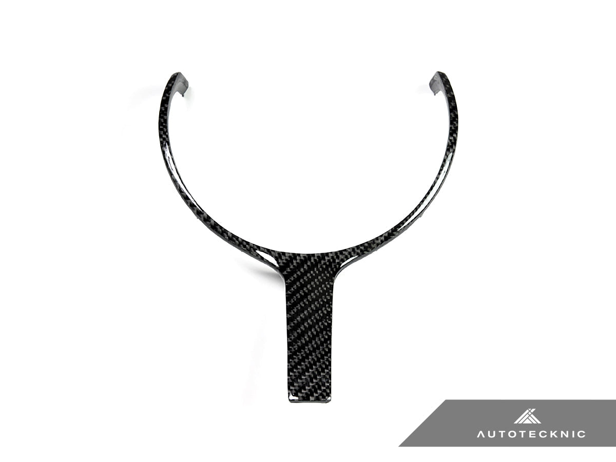 AutoTecknic Carbon Fiber M-Sport Steering Wheel Trim - BMW F15 X5 | F16 X6