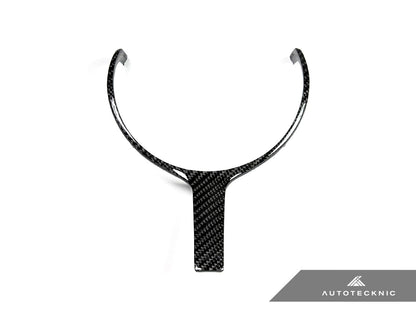 AutoTecknic Carbon Fiber M-Sport Steering Wheel Trim - BMW F10 5-Series | F06/ F12/ F13 6-Series