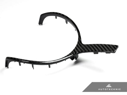 AutoTecknic Carbon Fiber M-Sport Steering Wheel Trim - F15 X5 | F16 X6