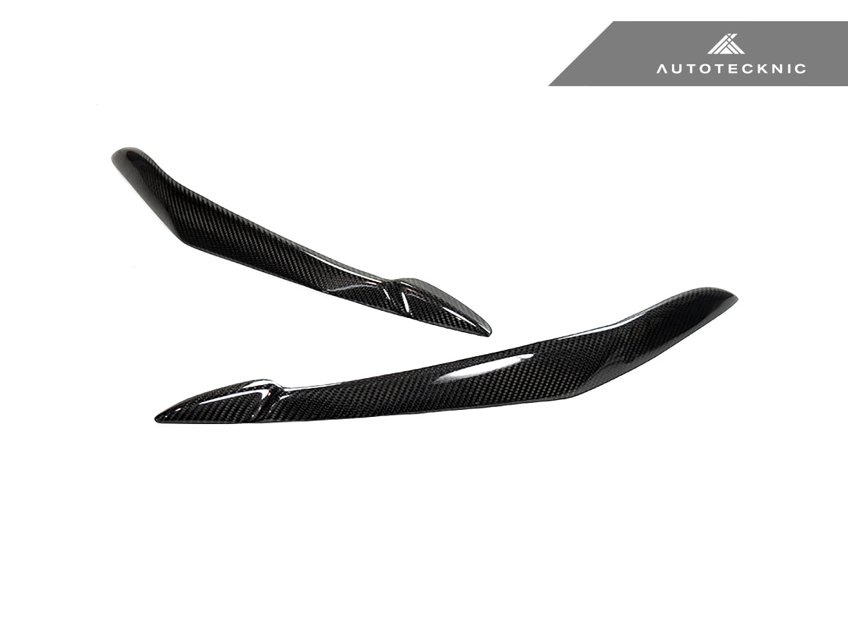 AutoTecknic Carbon Fiber Headlight Trim Set - BMW E70 X5 | X5M | E71 X6 | X6M