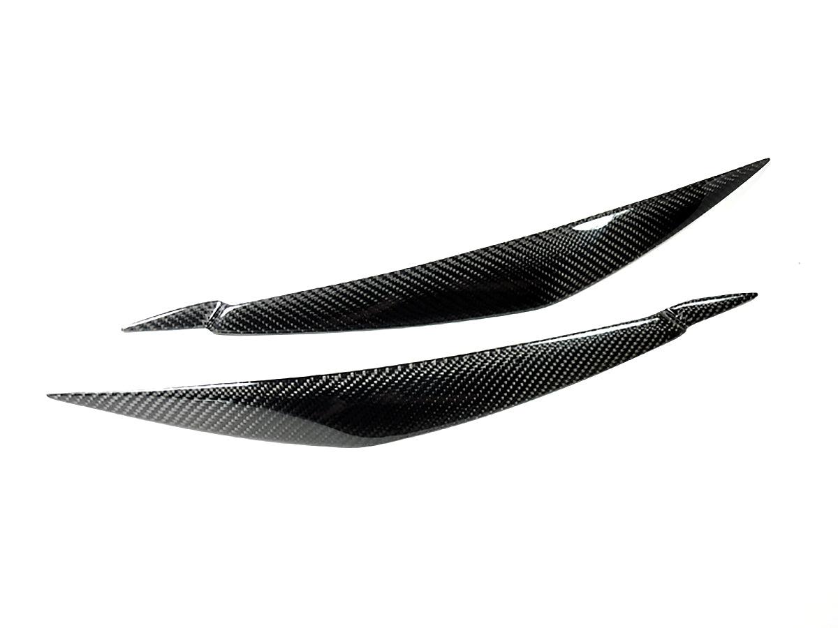 AutoTecknic Carbon Fiber Headlight Trim Set - BMW E70 X5 | X5M | E71 X6 | X6M