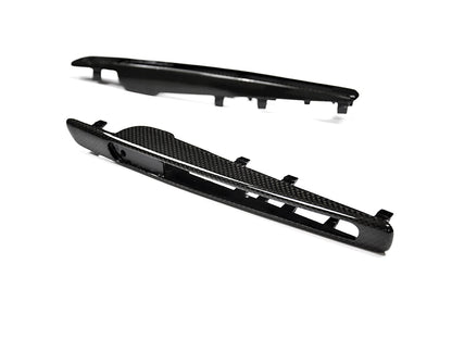 AutoTecknic Replacement Carbon Fiber Fender Gills - BMW E71 X6M