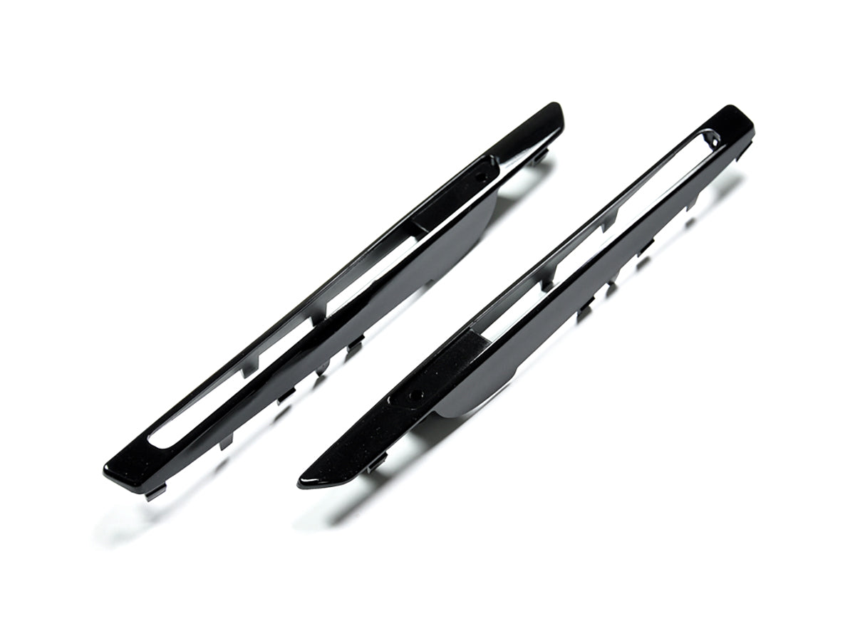 AutoTecknic Replacement Glazing Black Fender Gills - BMW E71 X6M