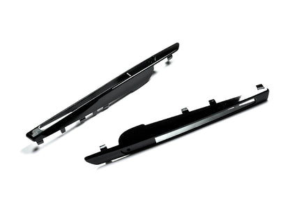 AutoTecknic Replacement Glazing Black Fender Gills - BMW E71 X6M