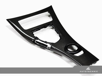AutoTecknic Replacement Carbon Fiber Interior Center Console - BMW E90 M3 | E92 M3 | E93 M3