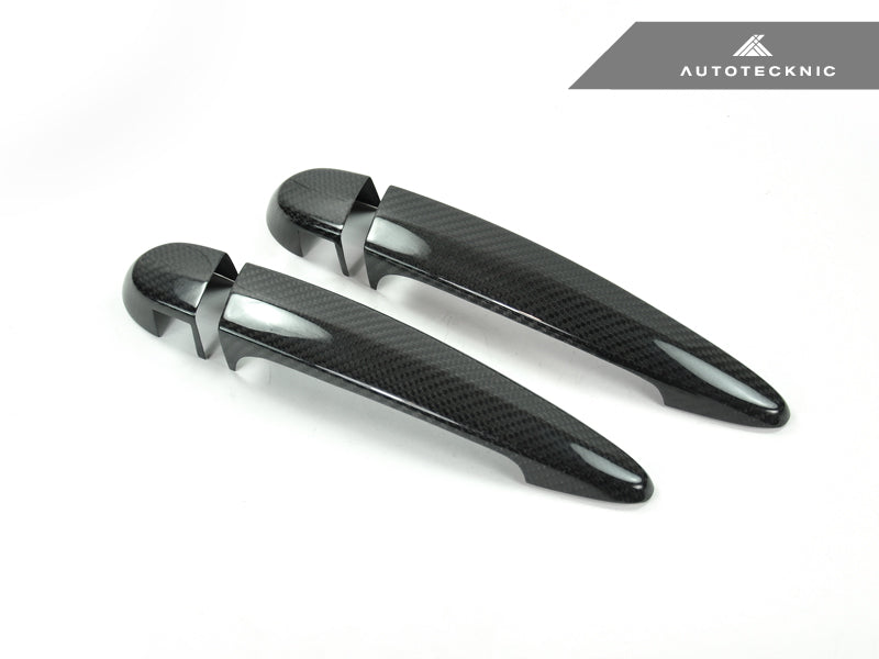 AutoTecknic Dry Carbon Fiber Door Handle Trims - E84 X1