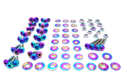 Stage 2 Titanium Hardware Engine Bay Kit - BMW E82 135i (2007-2012)