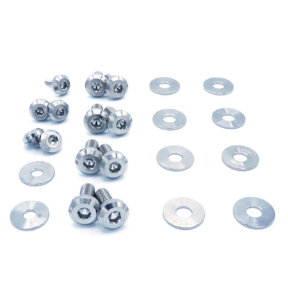Titanium Hardware Hood Kit - BMW E82 135i (2007-2012)