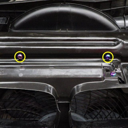 Stage 2 Titanium Hardware Engine Bay Kit - BMW E46 M3 (2000-2006)