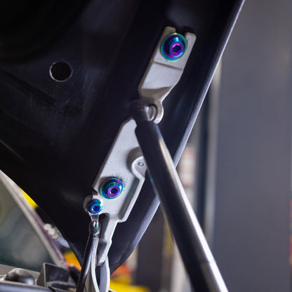 Titanium Hardware Hood Kit - BMW E46 M3 (2000-2006)