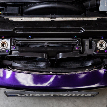 Titanium Hardware Air Intake Scoop Kit - BMW E46 M3 (2000-2006)