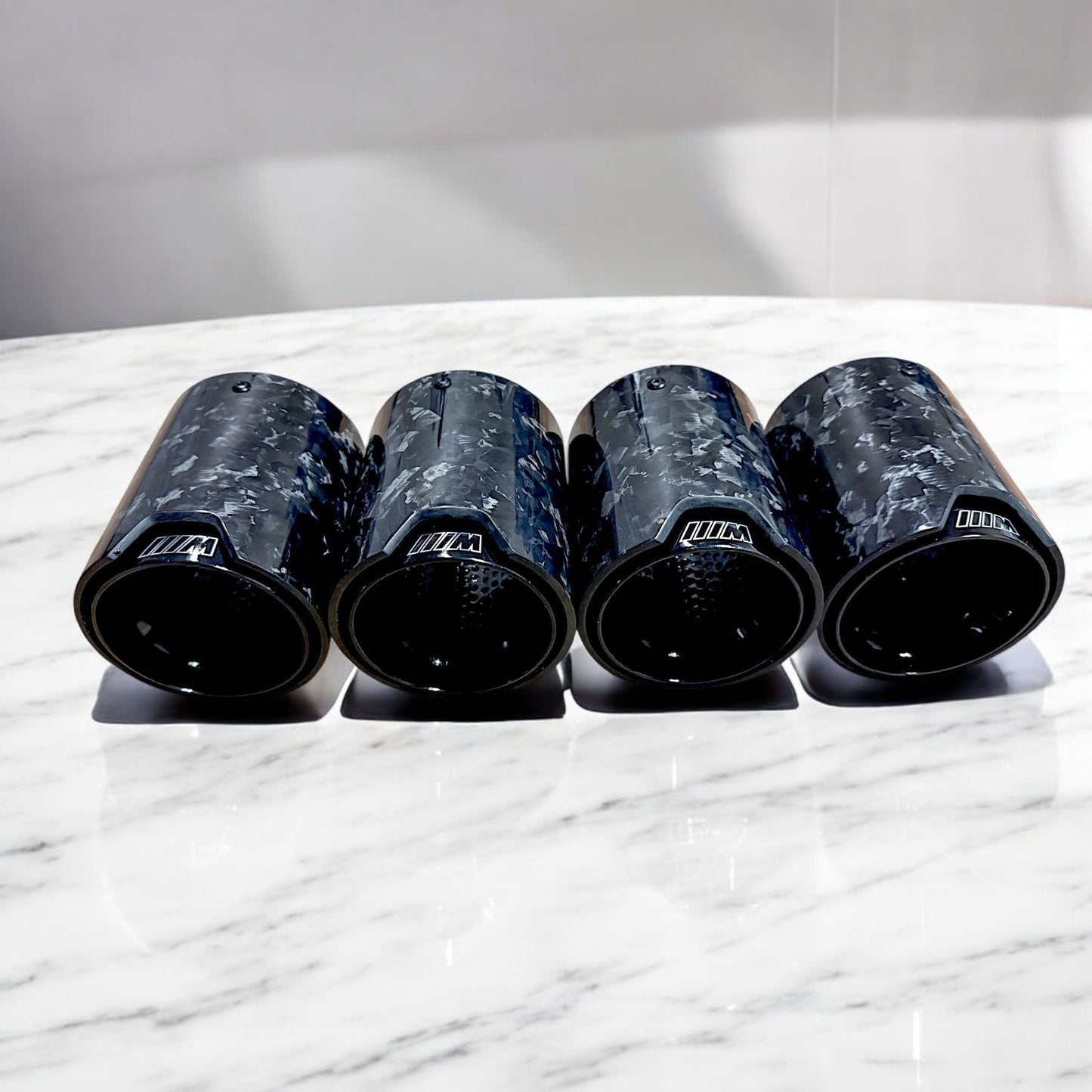 BMW F90 M5 Exhaust Tips - Premium Carbon Fiber | Palenon Performance