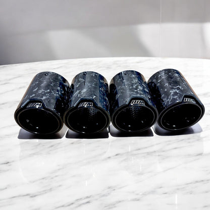 BMW F90 M5 Exhaust Tips - Premium Carbon Fiber | Palenon Performance