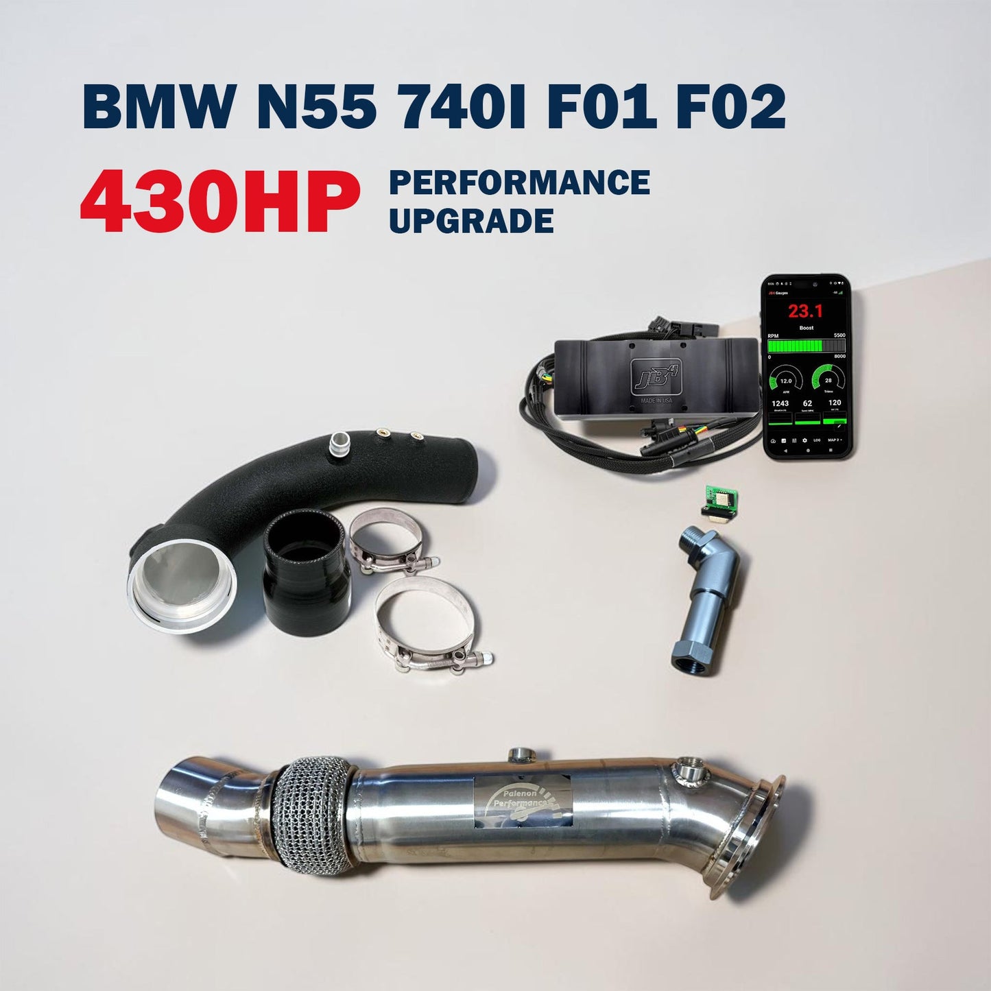 430HP Performance Upgrade For N55 BMW 535i, 640i, 740i, X5, X6 (F Chassis)
