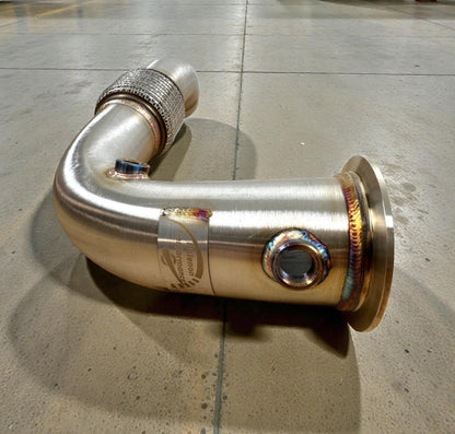 BMW N63 & N63TU Catless Race Downpipes for 550i, 650i, 750i, Alpina B6 B7, X5, X6 (F Chassis)