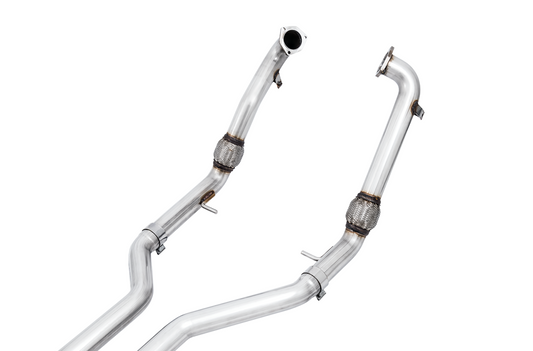 AWE Tuning Touring Edition Exhaust for Audi B9 S5 Sportback - Non-Resonated (Silver 102mm Tips) 3020-42056