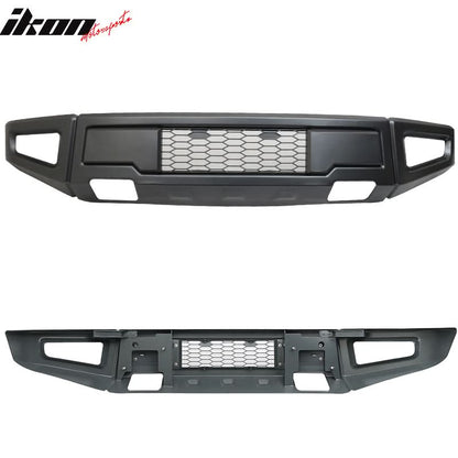 2015-2017 Ford F150 New R Style Gray Front Bumper Cover
