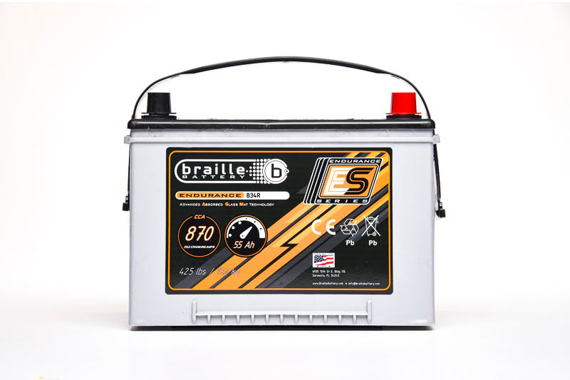 B34R BRAILLE AUTO BATTERY