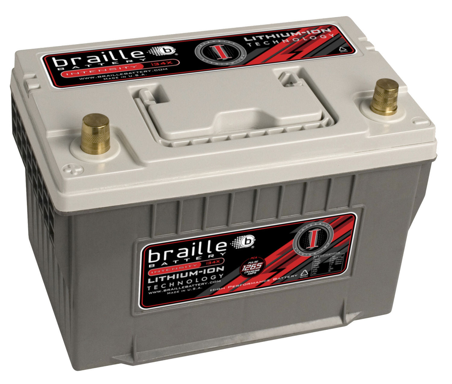 i34X BRAILLE AUTO BATTERY