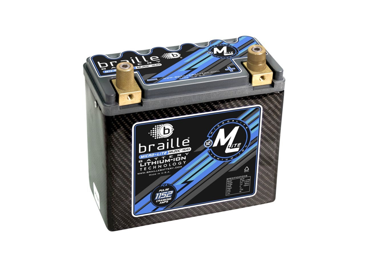 ML20C BRAILLE AUTO BATTERY
