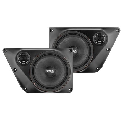 Ford Bronco 6th Gen 4 Door Back Doors 6.5" Speakers and 2.3" Tweeter Panels