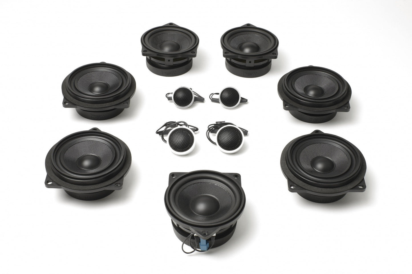 BACKORDERED - SHIPS SECOND HALF OF JULY - RECOMMEND YOU ORDER NOW, LIMITED FUTURE INVENTORY - Stage One BMW Speaker Upgrade for E63 Coupe with Premium Top Hi-Fi