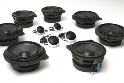 BACKORDERED - SHIPS SECOND HALF OF JULY - RECOMMEND YOU ORDER NOW, LIMITED FUTURE INVENTORY - Stage One BMW Speaker Upgrade for E63 Coupe with Premium Top Hi-Fi