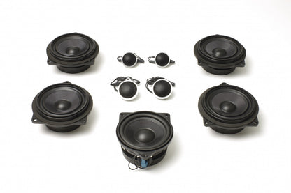 BACKORDERED - SHIPS SECOND HALF OF JULY - RECOMMEND YOU ORDER NOW, LIMITED FUTURE INVENTORY - Stage One BMW Speaker Upgrade for E64 Convertible with Premium Top Hi-Fi