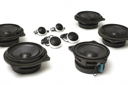 BACKORDERED - SHIPS SECOND HALF OF JULY - RECOMMEND YOU ORDER NOW, LIMITED FUTURE INVENTORY - Stage One BMW Speaker Upgrade for E64 Convertible with Premium Top Hi-Fi