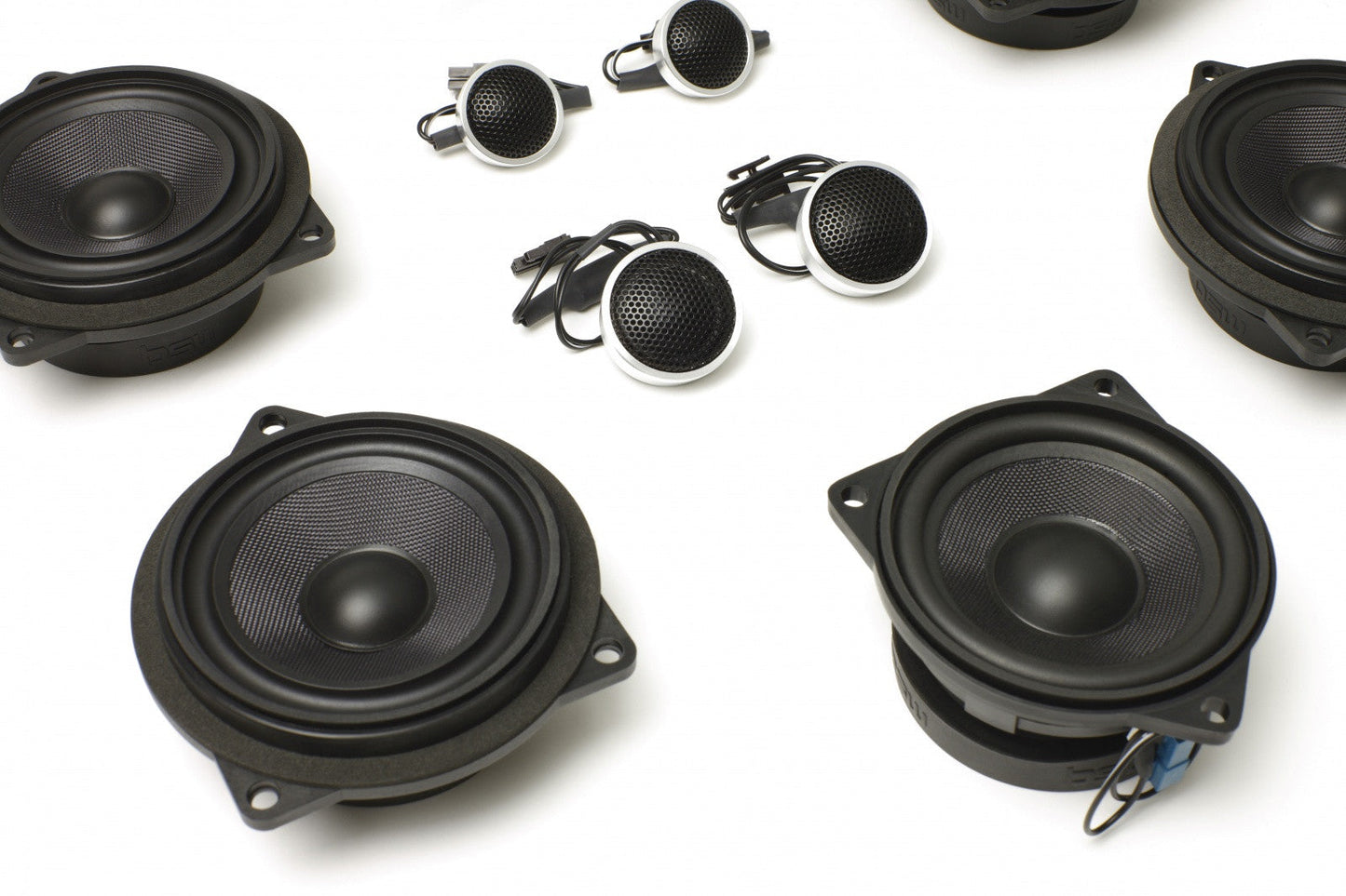 BACKORDERED - SHIPS SECOND HALF OF JULY - RECOMMEND YOU ORDER NOW, LIMITED FUTURE INVENTORY - Stage One BMW Speaker Upgrade for E64 Convertible with Premium Top Hi-Fi