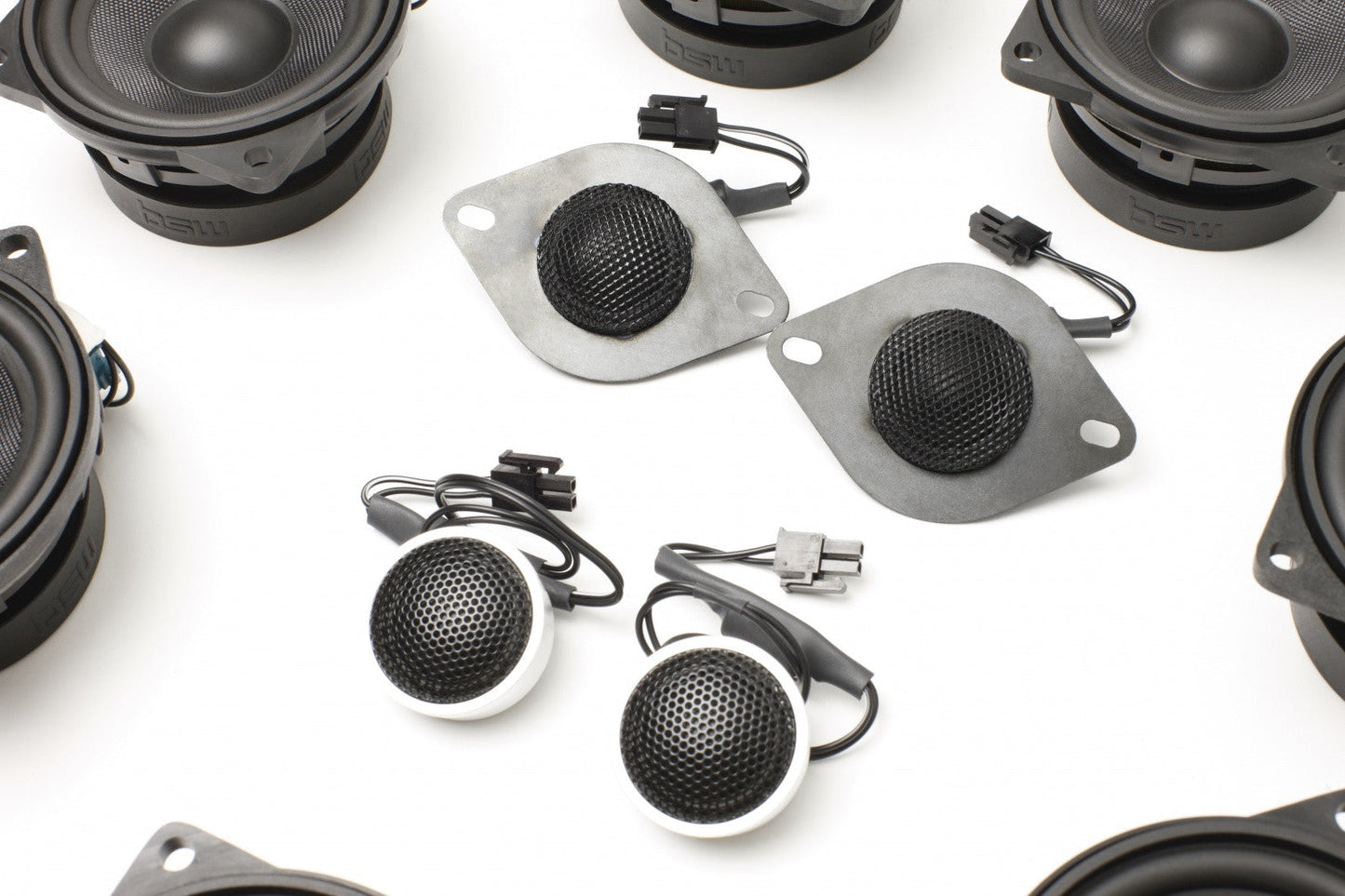 BACKORDERED - SHIPS SECOND HALF OF JULY - RECOMMEND YOU ORDER NOW, LIMITED FUTURE INVENTORY - Stage One BMW Speaker Upgrade for E65/E66 Sedan Premium Top Hi-Fi - (No Install Video)