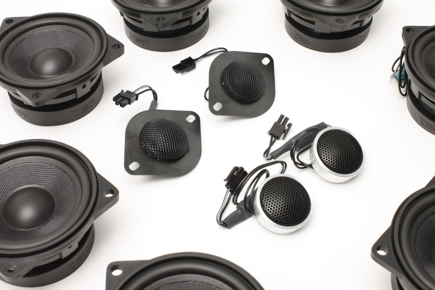 BACKORDERED - SHIPS SECOND HALF OF JULY - RECOMMEND YOU ORDER NOW, LIMITED FUTURE INVENTORY - Stage One BMW Speaker Upgrade for E65/E66 Sedan Premium Top Hi-Fi - (No Install Video)