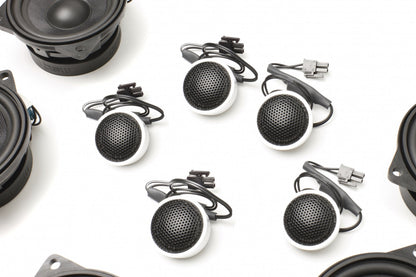 BACKORDERED - SHIPS SECOND HALF OF JULY - RECOMMEND YOU ORDER NOW, LIMITED FUTURE INVENTORY - Stage One BMW Speaker Upgrade for E70/E71 X5/X6 with Standard Hi-Fi