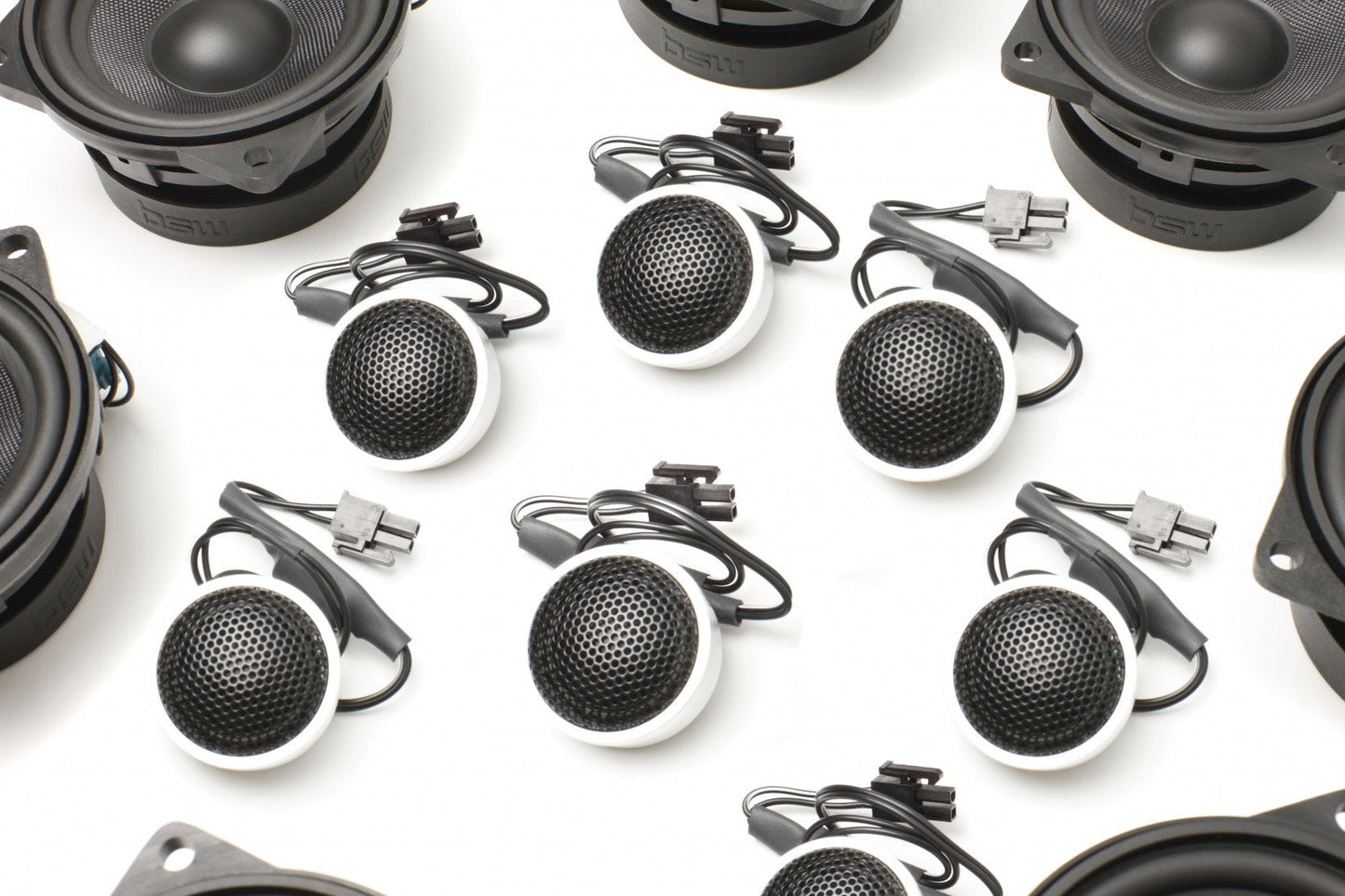 BACKORDERED - SHIPS SECOND HALF OF JULY - RECOMMEND YOU ORDER NOW, LIMITED FUTURE INVENTORY - Stage One BMW Speaker Upgrade for E70/E71 X5/X6 with Premium Top Hi-Fi