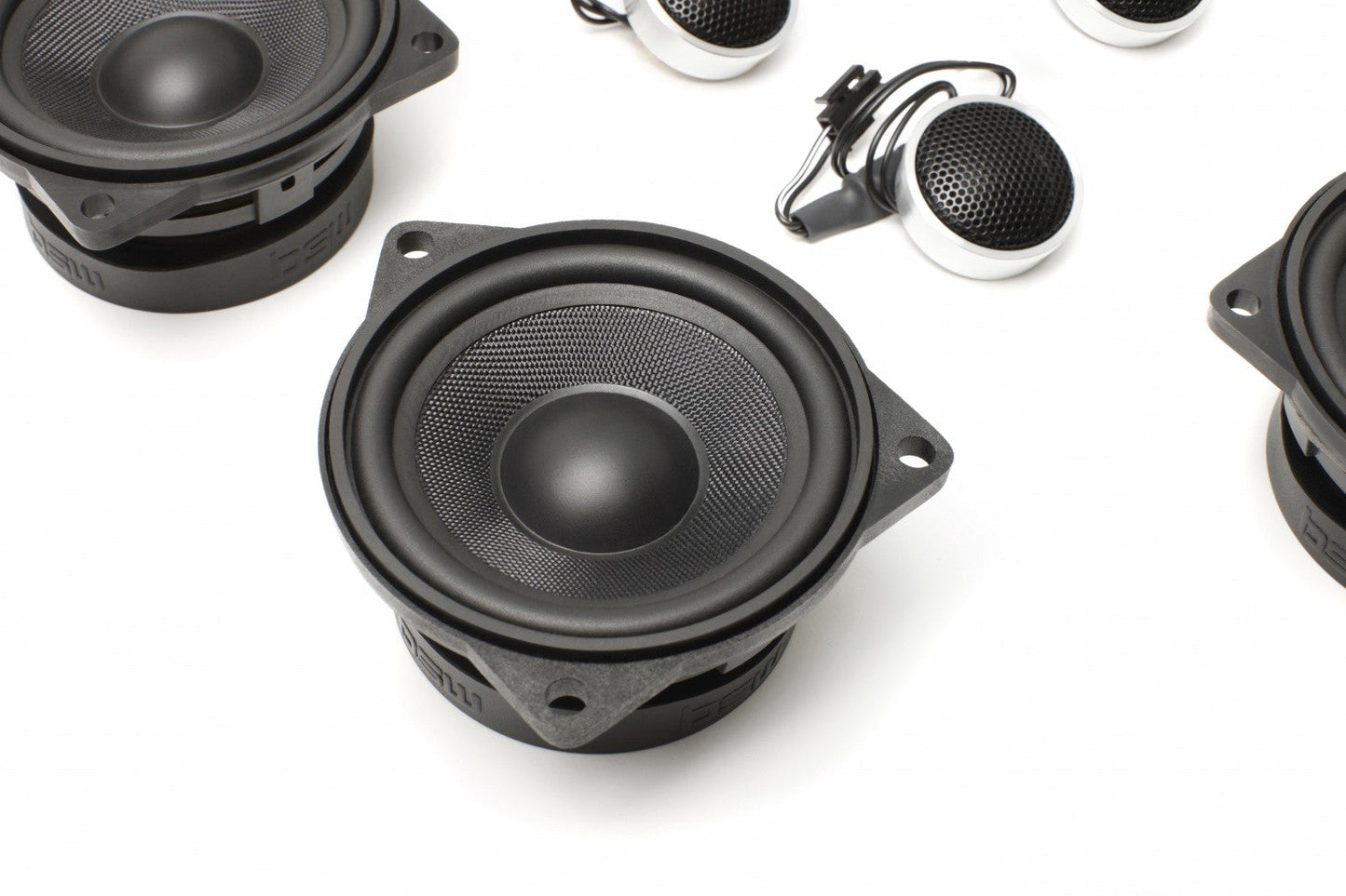 BACKORDERED - SHIPS SECOND HALF OF JULY - RECOMMEND YOU ORDER NOW, LIMITED FUTURE INVENTORY - Stage One BMW Speaker Upgrade for E70/E71 X5/X6 with Premium Top Hi-Fi