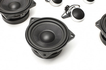 BACKORDERED - SHIPS SECOND HALF OF JULY - RECOMMEND YOU ORDER NOW, LIMITED FUTURE INVENTORY - Stage One BMW Speaker Upgrade for E70/E71 X5/X6 with Premium Top Hi-Fi