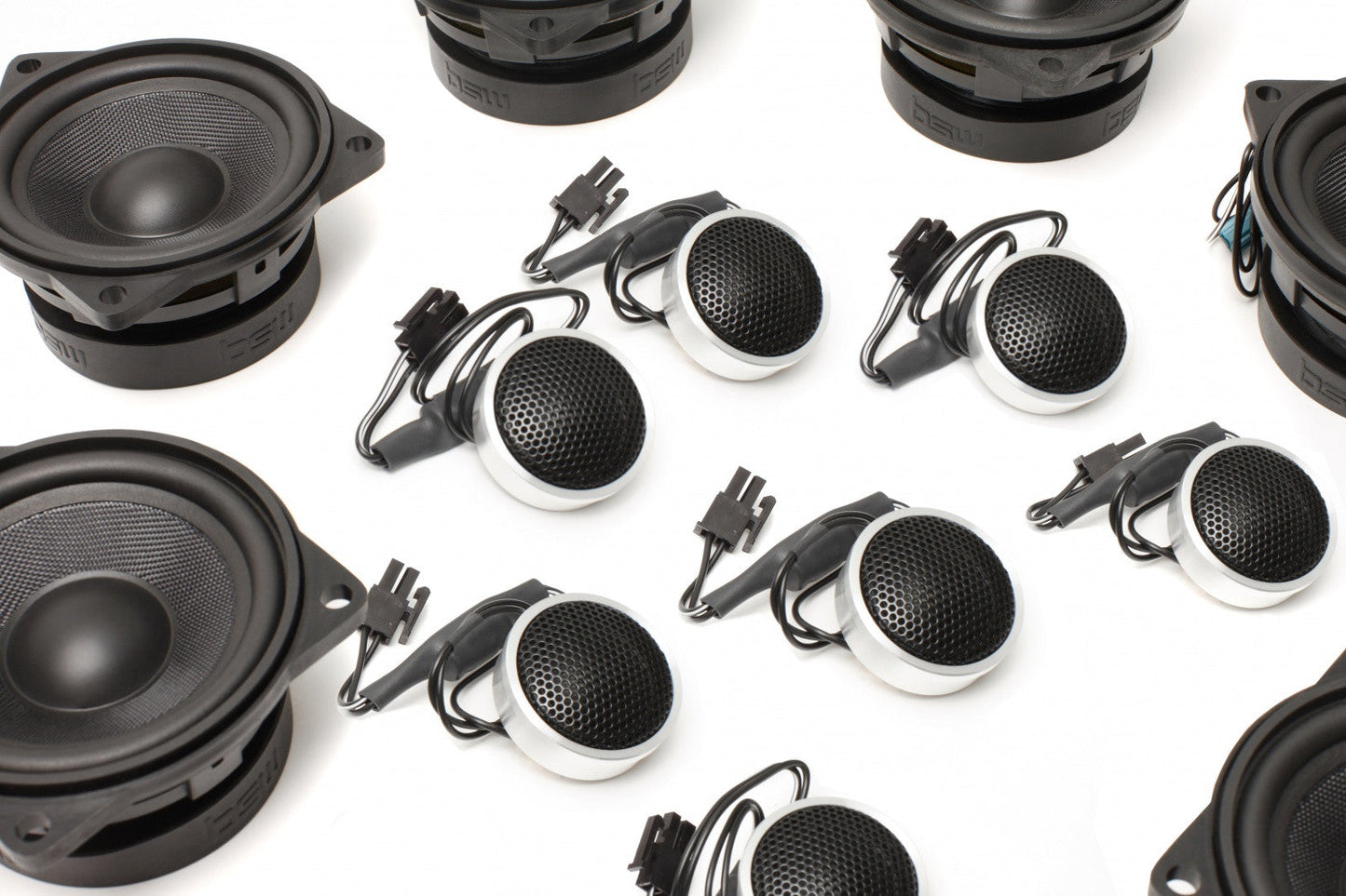 BACKORDERED - SHIPS SECOND HALF OF JULY - RECOMMEND YOU ORDER NOW, LIMITED FUTURE INVENTORY - Stage One BMW Speaker Upgrade for E70/E71 X5/X6 with Premium Top Hi-Fi
