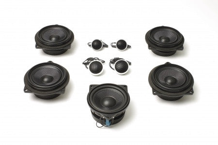 BACKORDERED - SHIPS SECOND HALF OF JULY - RECOMMEND YOU ORDER NOW, LIMITED FUTURE INVENTORY - Stage One BMW Speaker Upgrade for E91 Wagon with Premium Top Hi-Fi