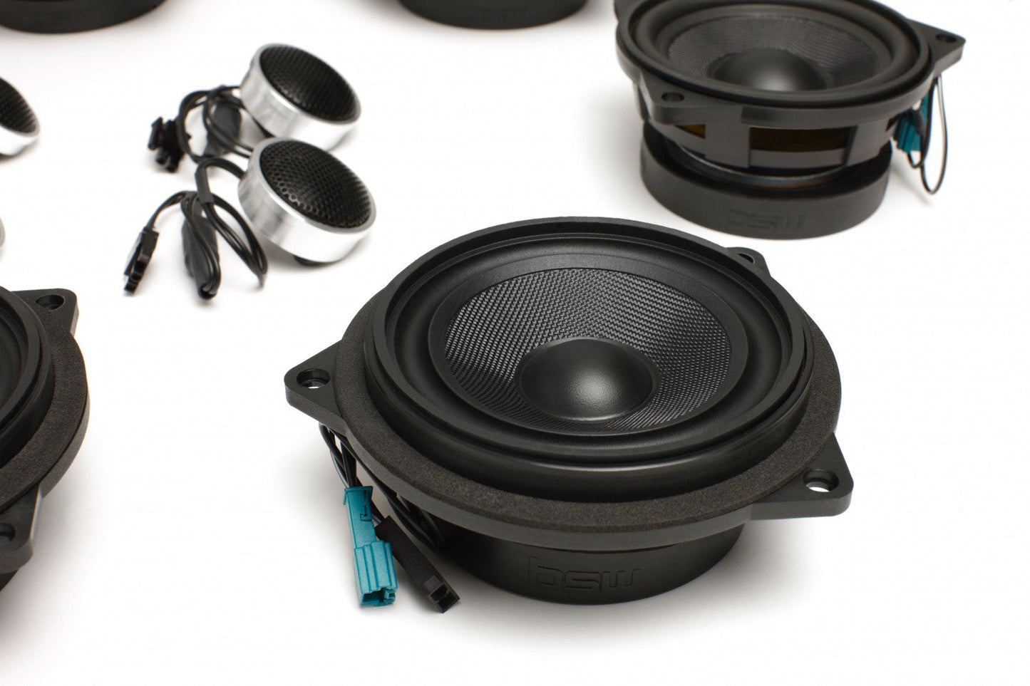 BACKORDERED - SHIPS SECOND HALF OF JULY - RECOMMEND YOU ORDER NOW, LIMITED FUTURE INVENTORY - Stage One BMW Speaker Upgrade for E91 Wagon with Premium Top Hi-Fi