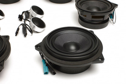 BACKORDERED - SHIPS SECOND HALF OF JULY - RECOMMEND YOU ORDER NOW, LIMITED FUTURE INVENTORY - Stage One BMW Speaker Upgrade for E91 Wagon with Premium Top Hi-Fi