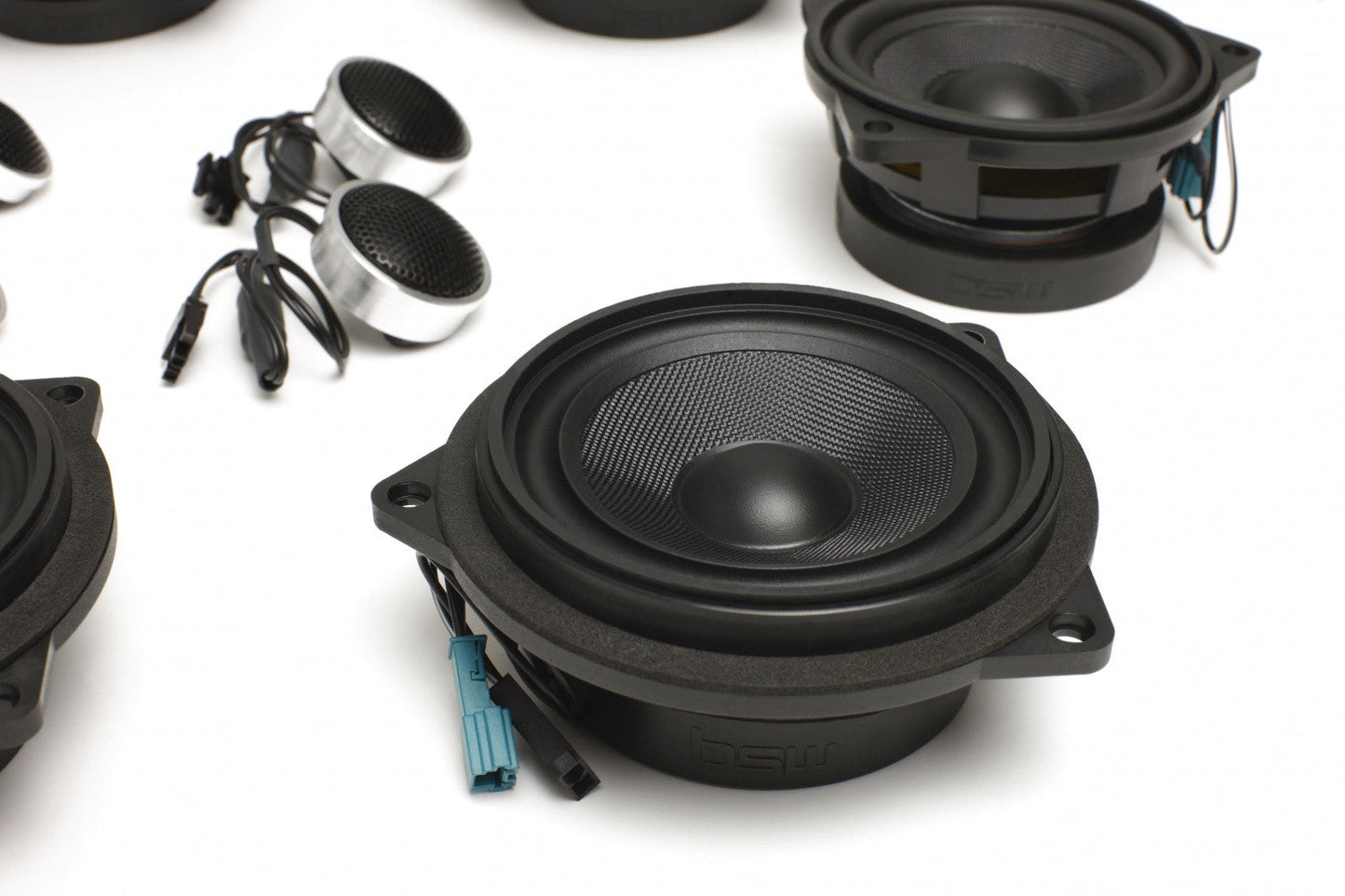 BACKORDERED - SHIPS SECOND HALF OF JULY - RECOMMEND YOU ORDER NOW, LIMITED FUTURE INVENTORY - Stage One BMW Speaker Upgrade for E92 Coupe with Premium Top Hi-Fi