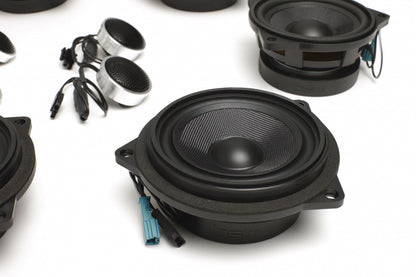 BACKORDERED - SHIPS SECOND HALF OF JULY - RECOMMEND YOU ORDER NOW, LIMITED FUTURE INVENTORY - Stage One BMW Speaker Upgrade for E92 Coupe with Premium Top Hi-Fi